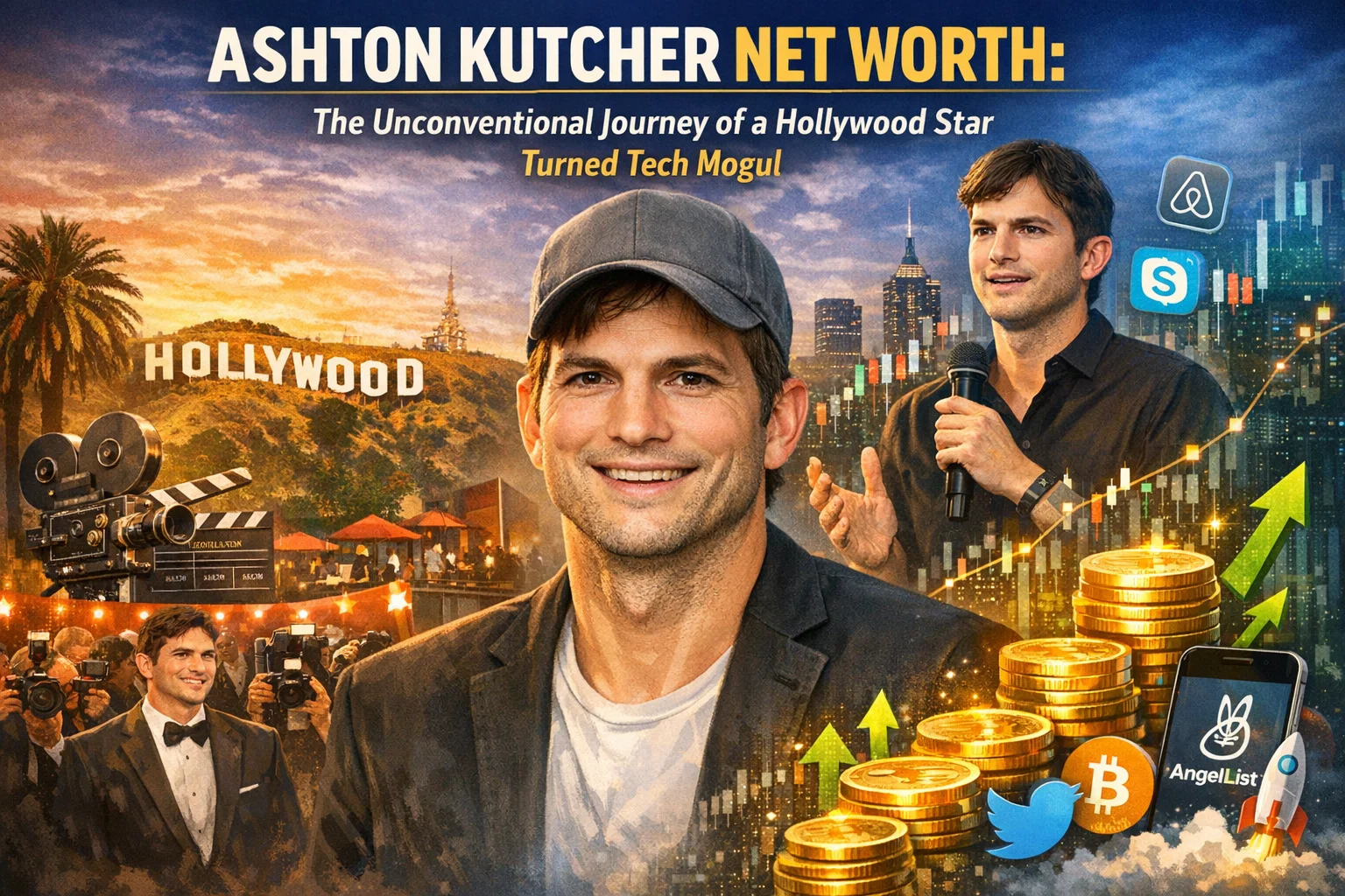 Ashton Kutcher Net Worth: The Unconventional Journey of a Hollywood Star Turned Tech Mogul 2 Ashton Kutcher Net Worth: The Unconventional Journey of a Hollywood Star Turned Tech Mogul