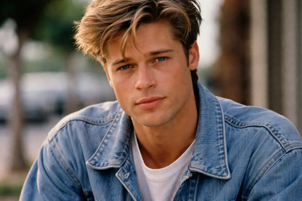 Young Brad Pitt: The Meteoric Rise: Capturing the Essence of a Young Brad Pitt 2 task 01kcy6pkhvff48x2d0gw62qyv9 1766245243 img 1